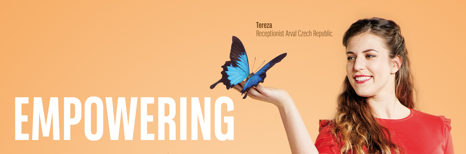 Tereza, Receptionist Arval, Czech Republic