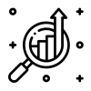 DATA ICON BLACK AND WHITE