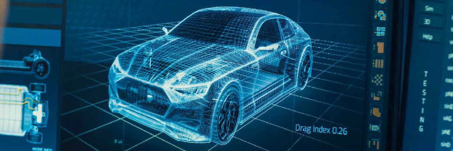 Perspective View Electric powertrain