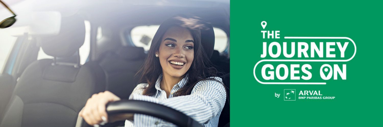 Woman driving