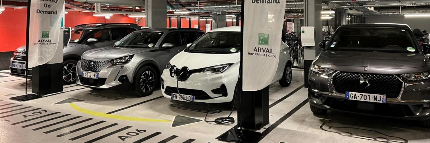 BNP Paribas Real Estate x Arval Mobility Hub