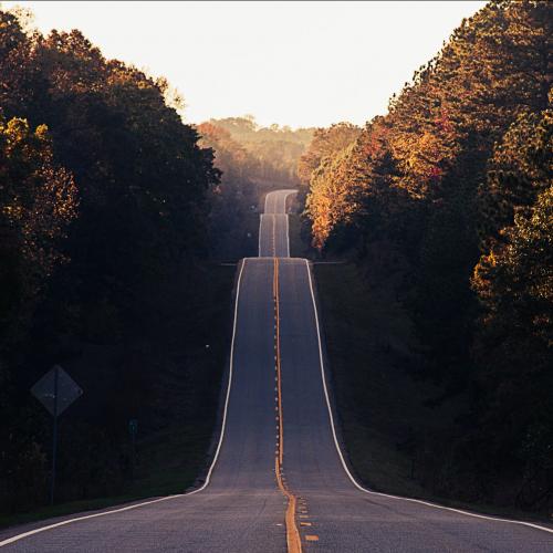 Empty road