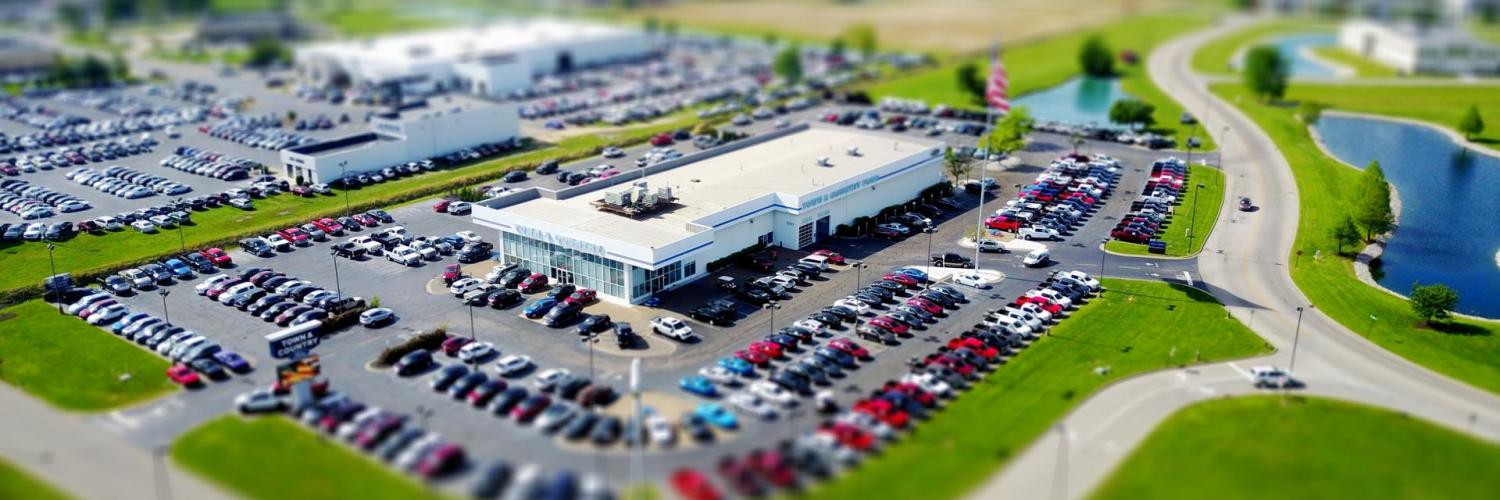 Close up view of a car fleet