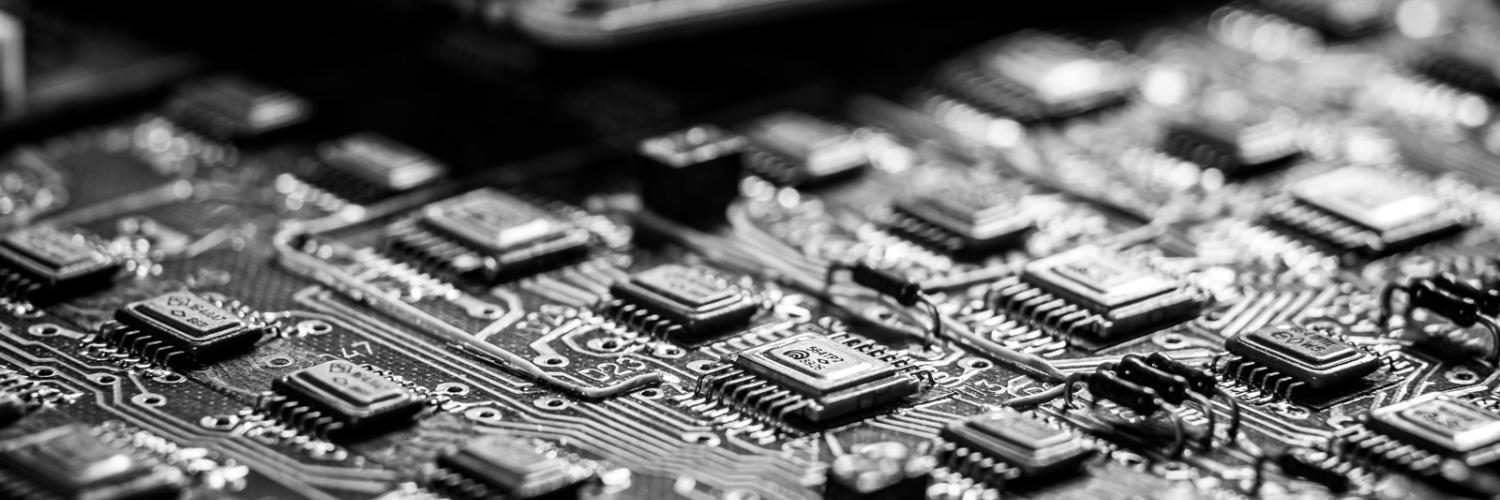 Semiconductors in black and white
