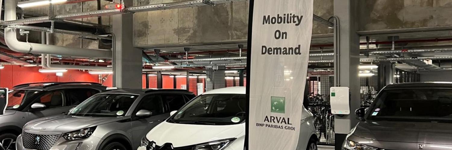 BNP Paribas Real Estate x Arval Mobility Hub